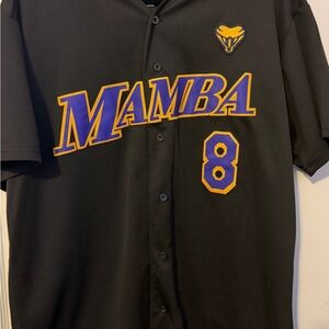 Amazon Black and Purple Mamba Men's Jersey